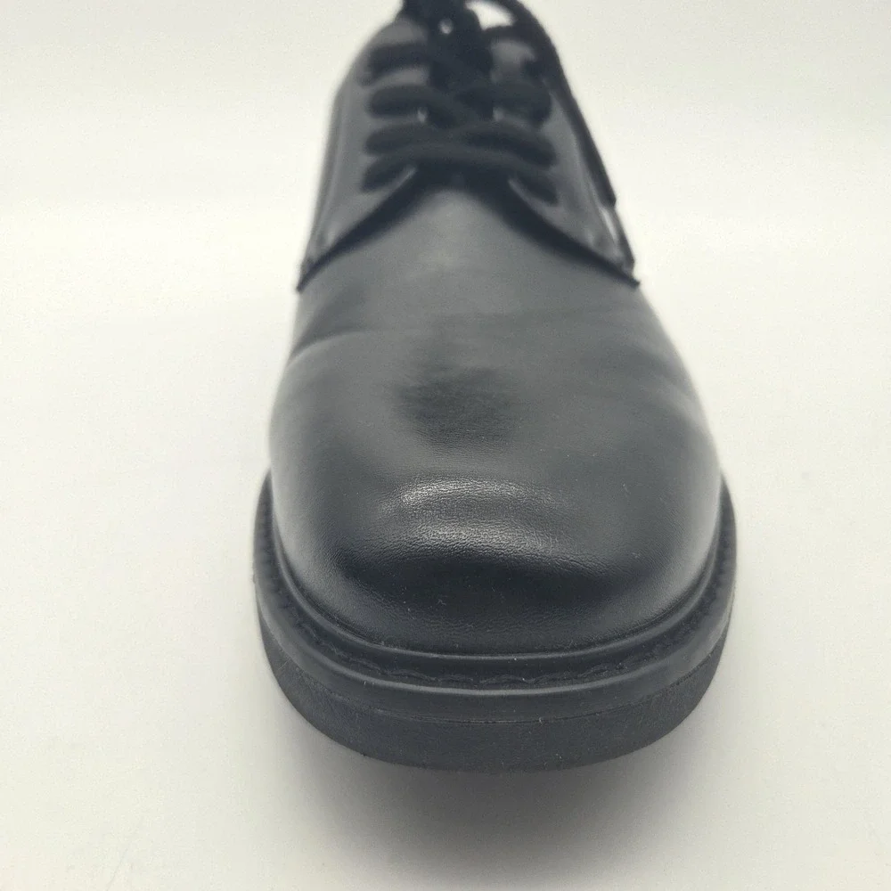 Nunn Bush Wade Black Work Slip Resistant Plain Toe Oxford Shoes Men's 11 M
